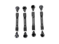 Verstelbare ophangingsliftverbindingen van Rennline. Porsche 95B Macan - 8R0941285D, 9A794128500, 8R0941286D, 9A794128600, 8R0941310E, 9A79413100, 8R0941309B, 9A794130900 - S169